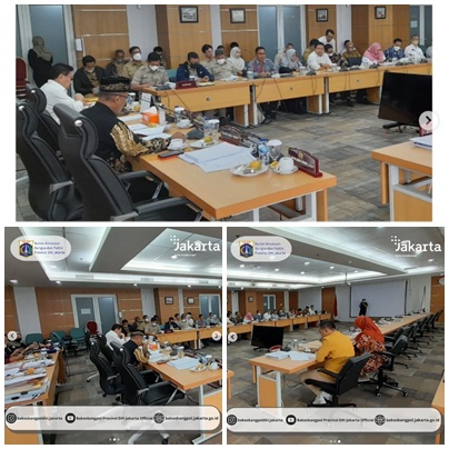Rapat Koordinasi sekaligus audiensi Jajaran KPU Provinsi DKI Jakarta